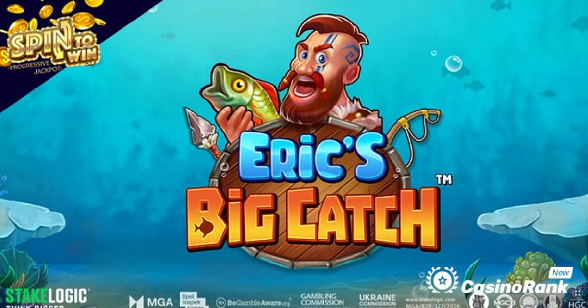 Stakelogic invita a los jugadores a una expediciÃ³n de pesca en Eric's Big Catch